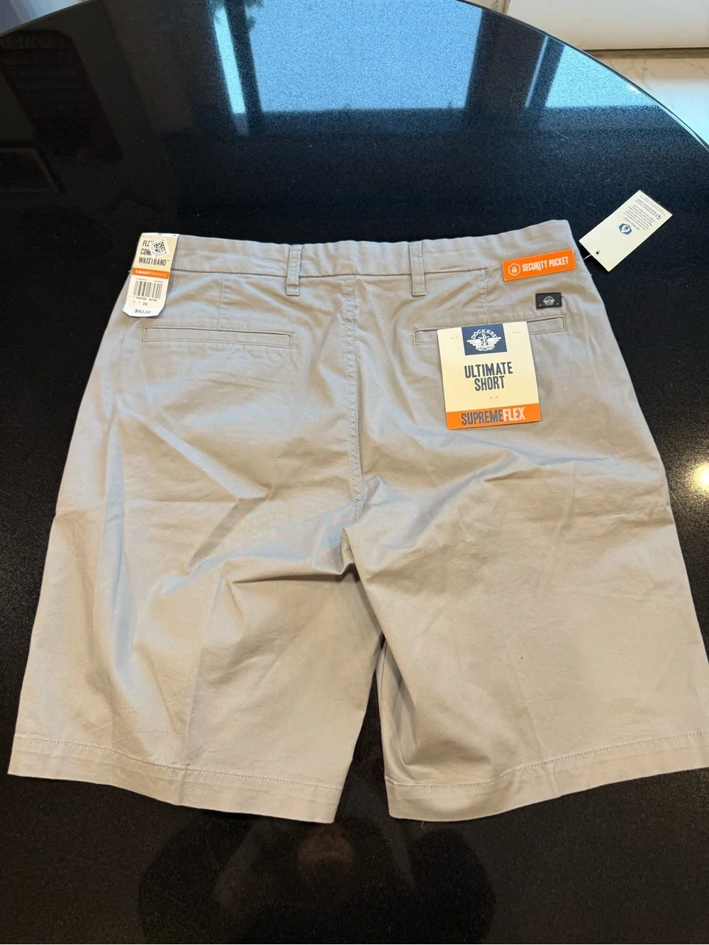 Dockers Grey Shorts size 36 NWT